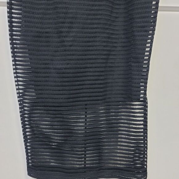 Good American sheer mesh midi dress, size 1 (small) - Picture 4 of 13